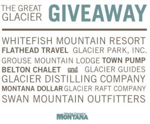 A WINNER for the Great Glacier Giveaway!