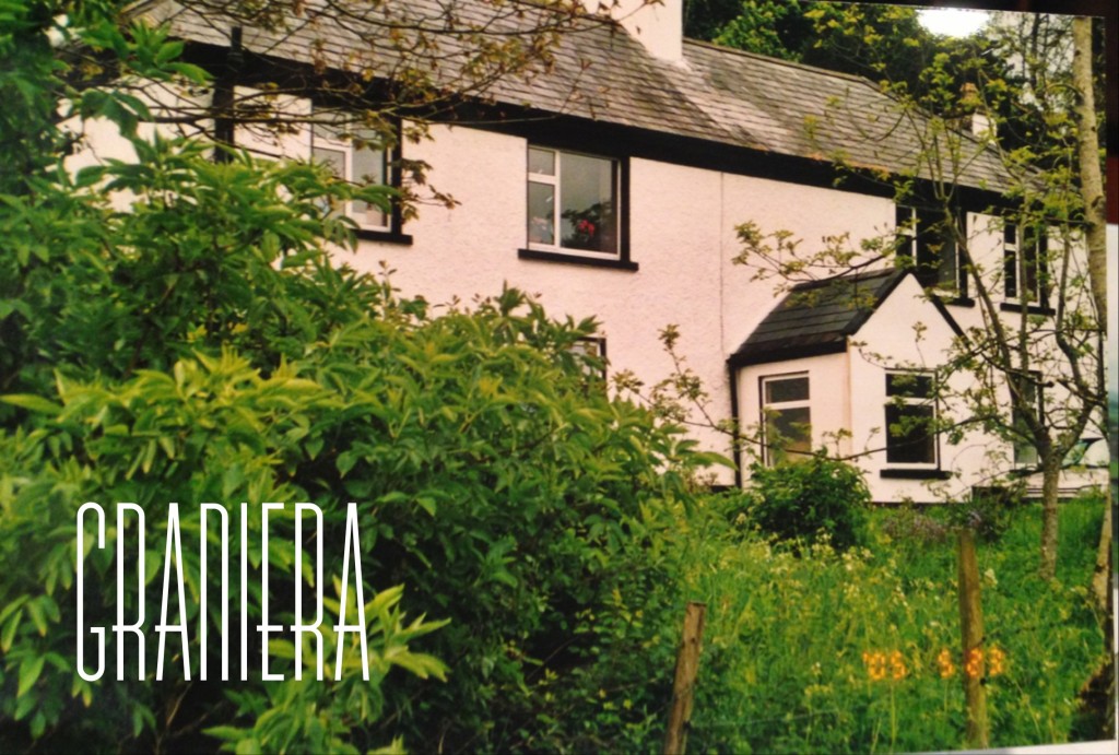 One of the family homes, Graniera. This is where my great-grandpa was raised and it's still in the family.