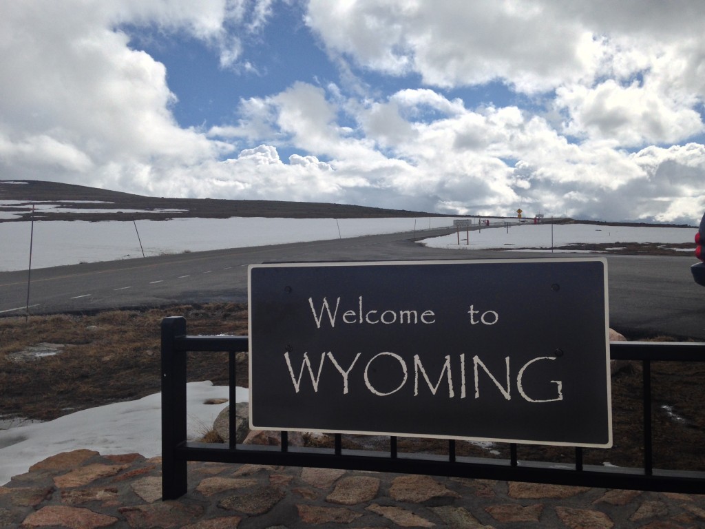 Goodbye, Wyoming.