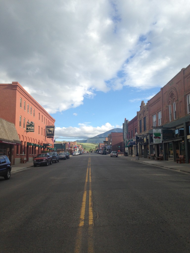 What else greeted us? The adorable town of Red Lodge.