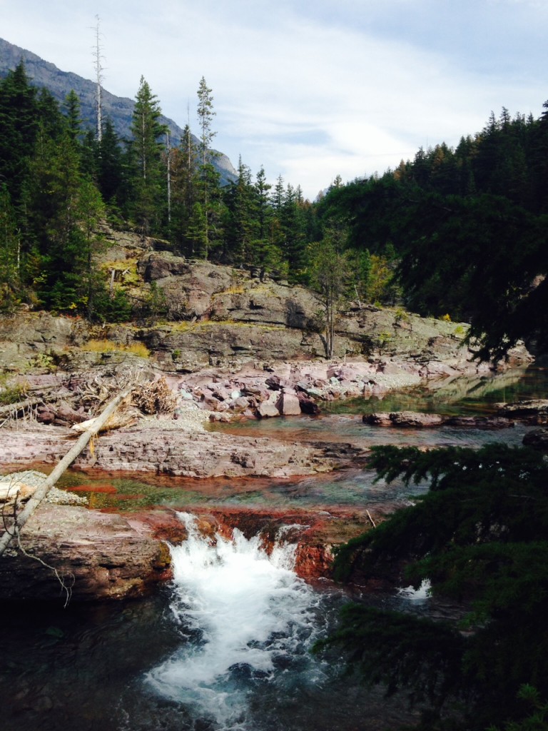 Red Rock Falls. 