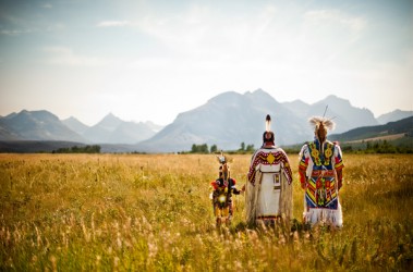 The Blackfeet Nation lies on the eastern border of Glacier National Park. 