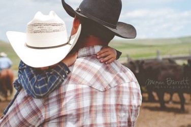 Montana cowboys: tough and tender. Photo: Megan Barrett