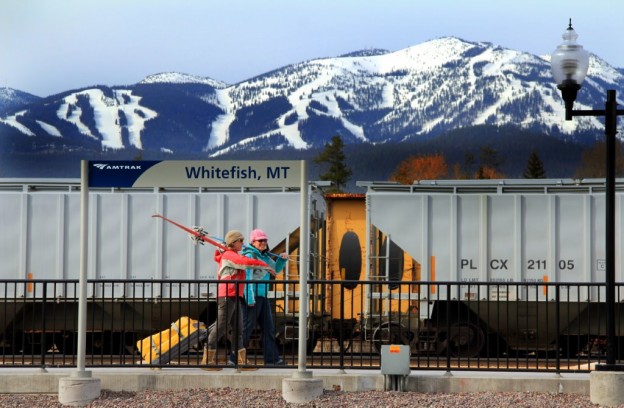 Ride Amtrak’s Empire Builder to Whitefish, Montana