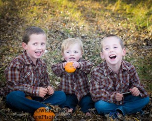 Three sweet Montana nephews. Photo: Brandi Powell