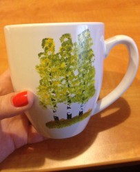 A hand-painted mug by Randy McIntyre is one of the favorite Christmas presents I've ever gotten.