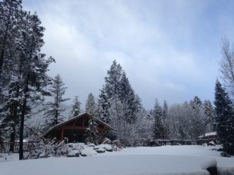 One of the most stunning things about Triple Creek Ranch: the setting. 