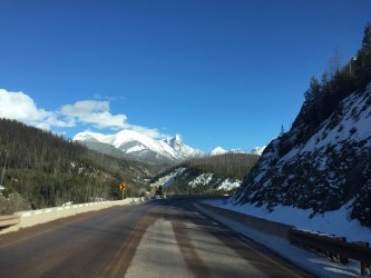 One of the stunning views along Highway 2. 