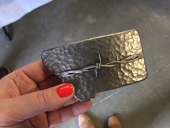 homemade belt buckles