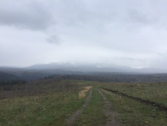 One of the viewpoints on the Blackfeet Indian Reservation. 