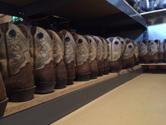 Another bonus: the activity center has rows and rows of cowboy boots and other western gear for guests to borrow. 