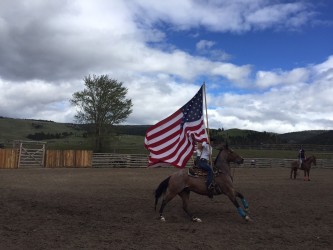 This rodeo kicked off with the singing of the National Anthem, a tradition I will always support. 