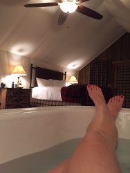 I'm a sucker for a soaking tub. 