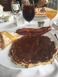 One of my favorite moments was at breakfast. I was trying to decide between the pancake and french toast and the waitress said "Get both!" I listened to her. 