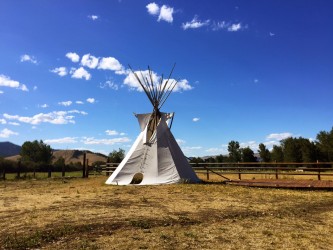 Z5 is located on the Flathead Indian Reservation. An added bonus: guests can stay in the tipis at the ranch.