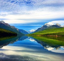 Bowman Lake in Glacier National Park. Photo by Jesse Hansen.