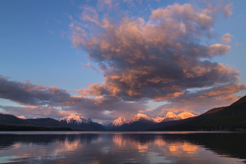 Sunset at Glacier National Park. Photo: NPS / Jacob W. Frank