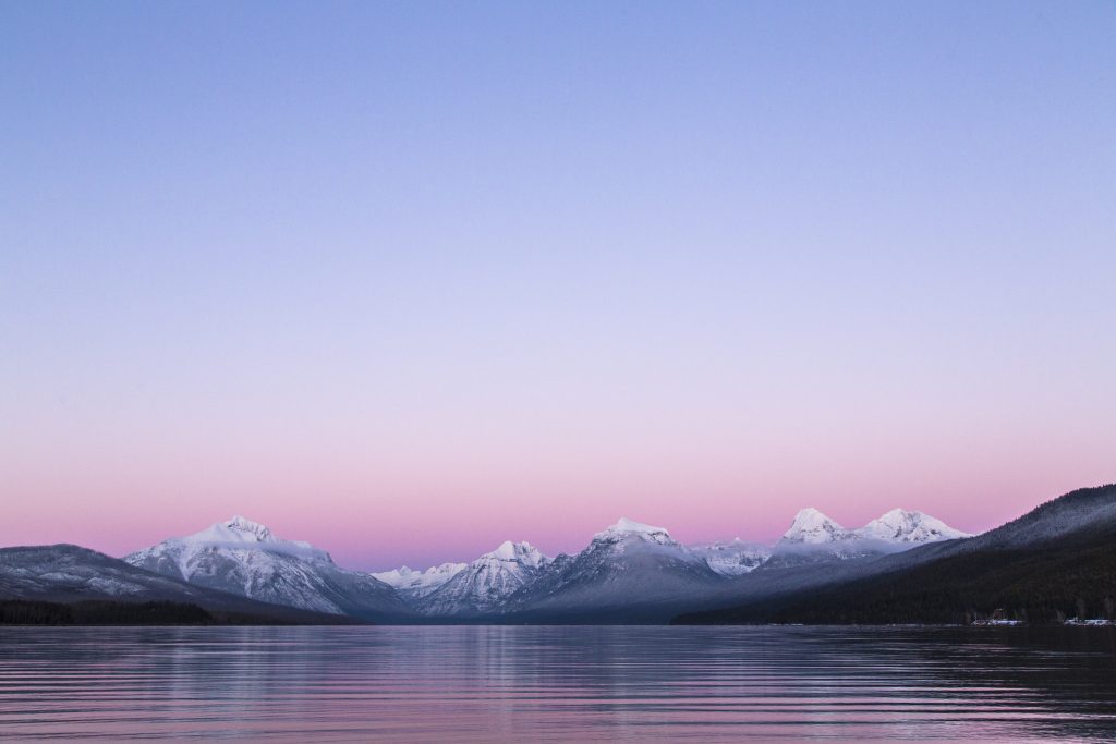 Twilight in Glacier National Park. Photo: NPS / Jacob W. Frank