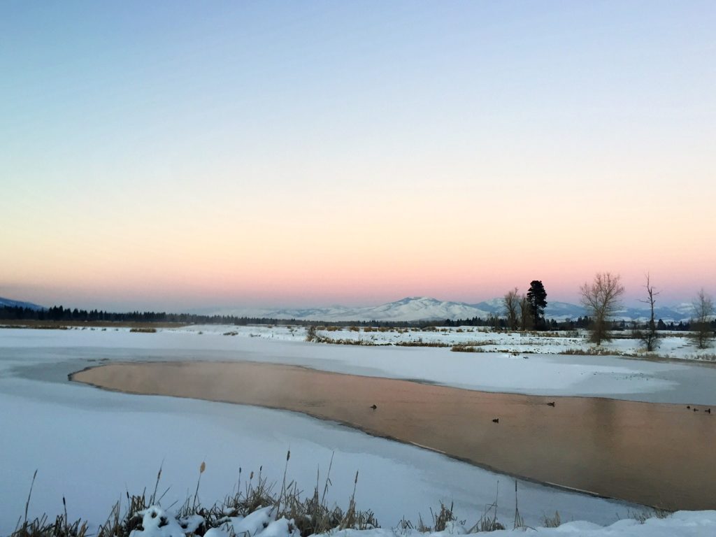 Shades of pink + Montana = two of my favorite things. 