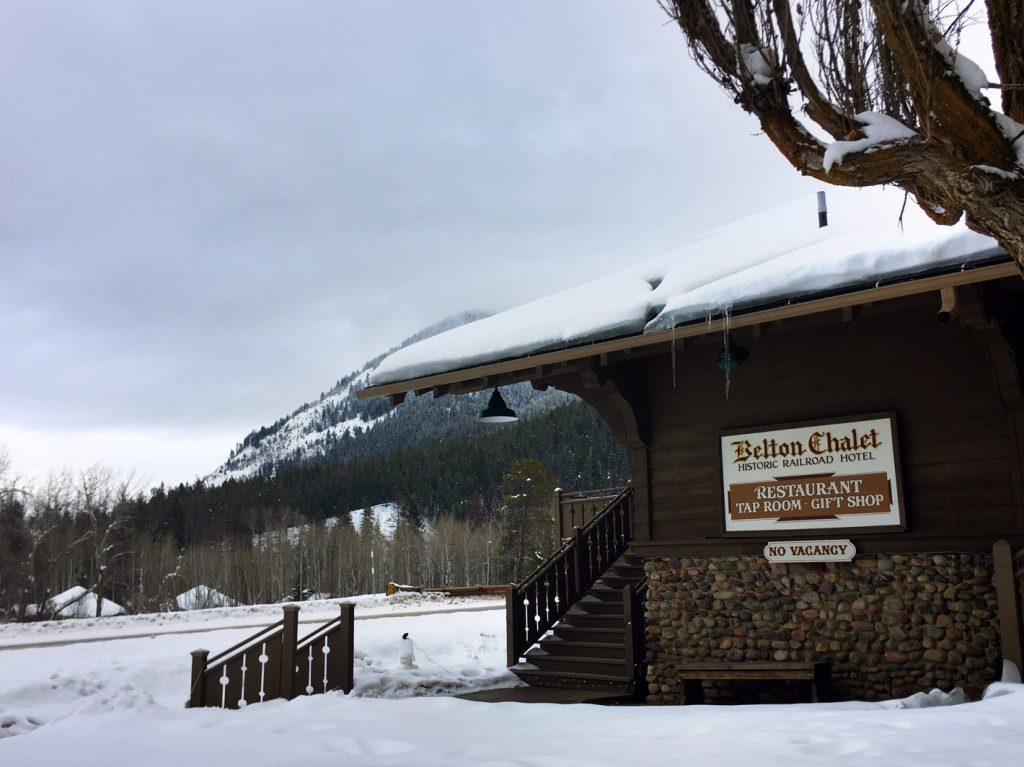 Winter at Montana's Belton Chalet. 