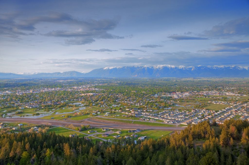 First things first, let's talk about how pretty Kalispell is. This is the view from Lone Pine State Park. Photo: Chuck Haney (courtesy Discover Kalispell)
