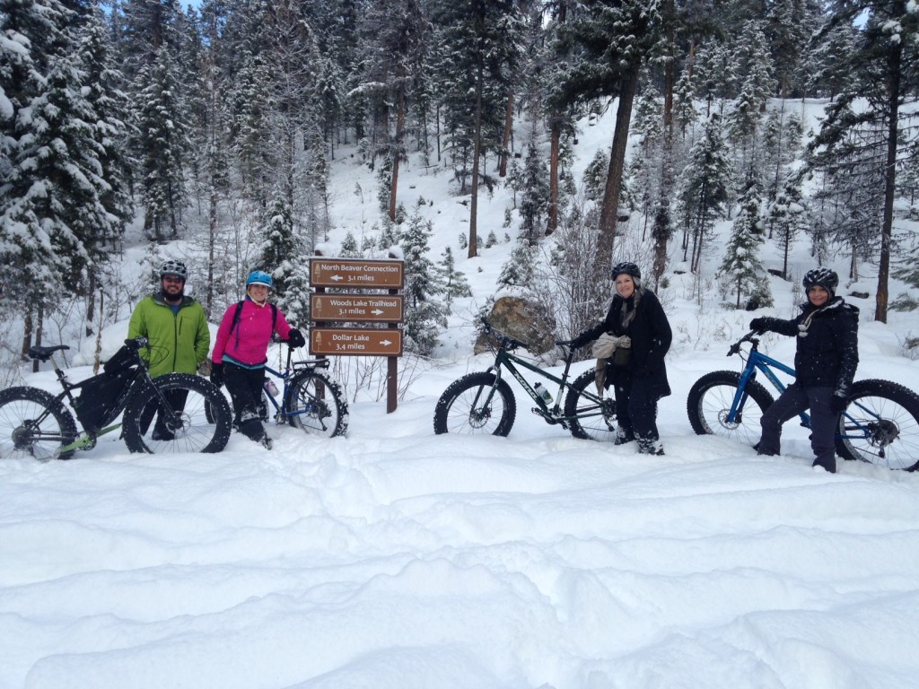 Happy bikers. 