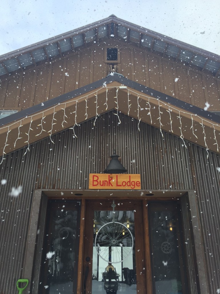 The bunk lodge at Whitefish Bike Retreat. 