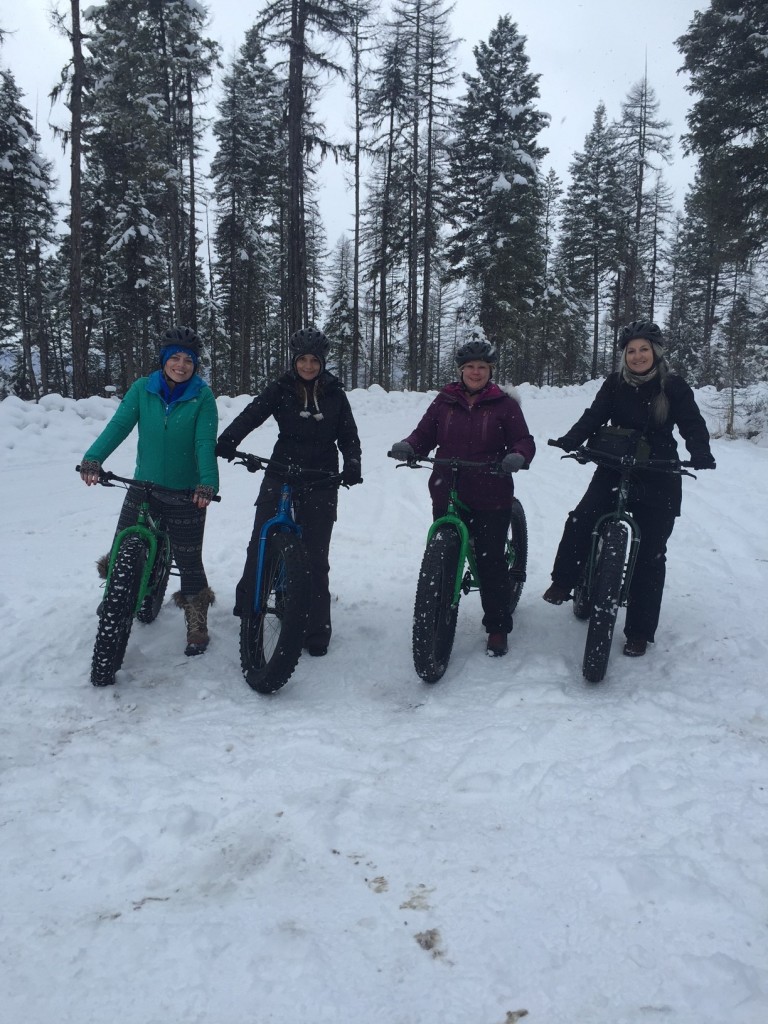 Our gang of biker babes. 