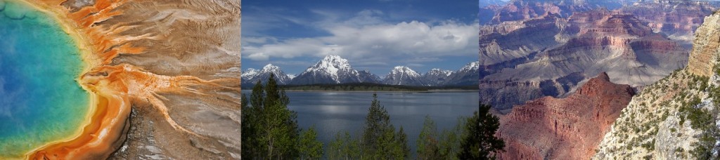 Yellowstone, Grand Teton and Grand Canyon national parks. Photo: NPS flickr 