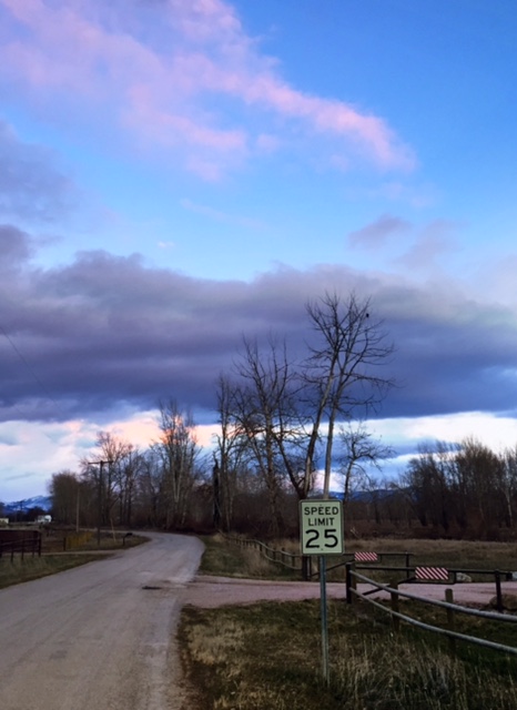 Chasing the Sunset in Missoula, Montana