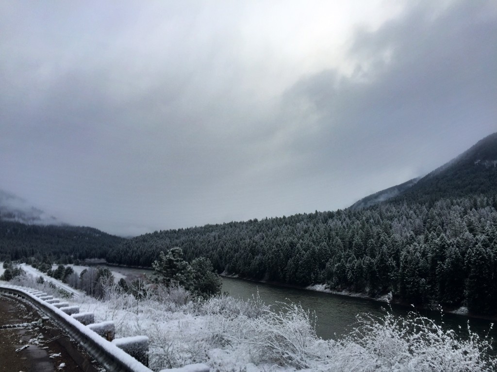 One of the overlooks along the St. Regis-Paradise Scenic Byway. 