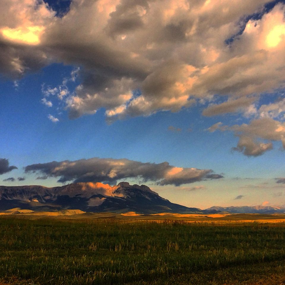 The expansive Rocky Mountain Front. Photo courtesy Maria Neal