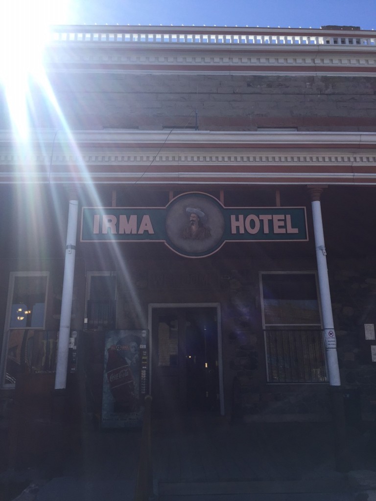 Oh hey historic hotel, named for Buffalo Bill Cod's daughter Irma. 
