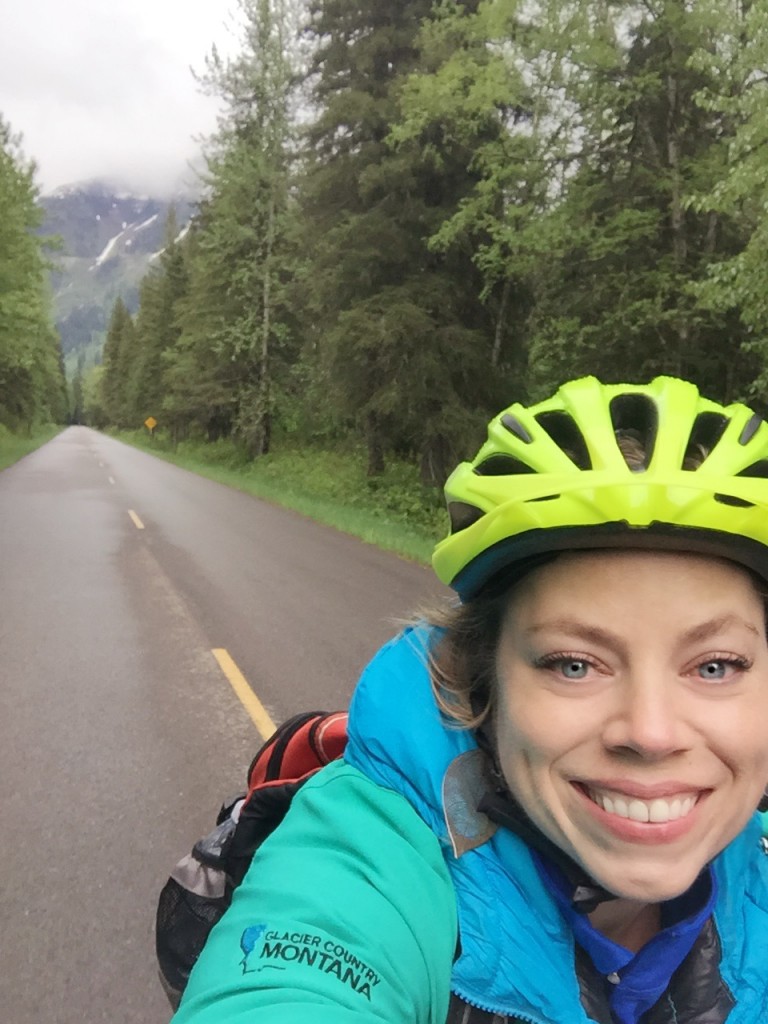 Wind-swept hair + watery eyes ironically equal my perfect May day in Montana. 