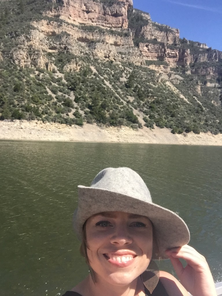 Happiness on Bighorn Canyon. 