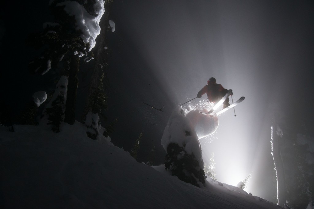 Night skiing at Whitefish Mountain Resort. Photo: WME