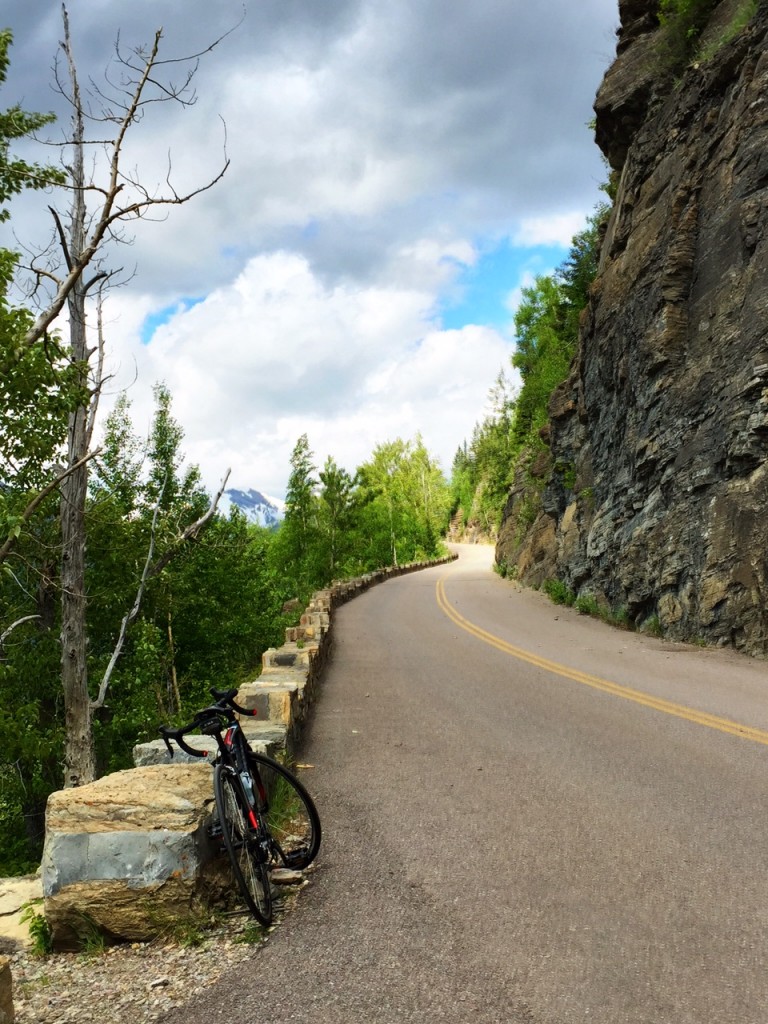 One of my favorite memories of the entire year: biking in Glacier National Park. 