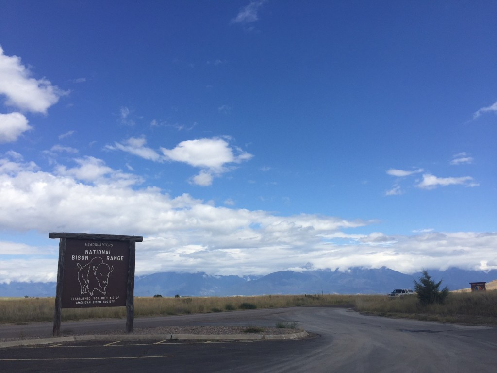 The Bison Range is located in Moiese, Montana on a small mountain that's connected to the Mission Mountains by a spur. 