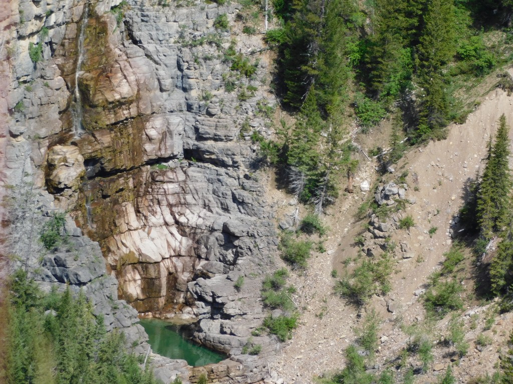 Our first pit stop: Needle Falls. 