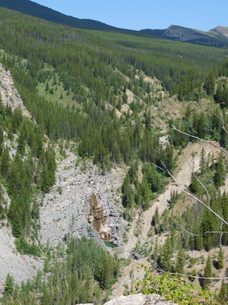 Taking in the view of Needle Falls. 