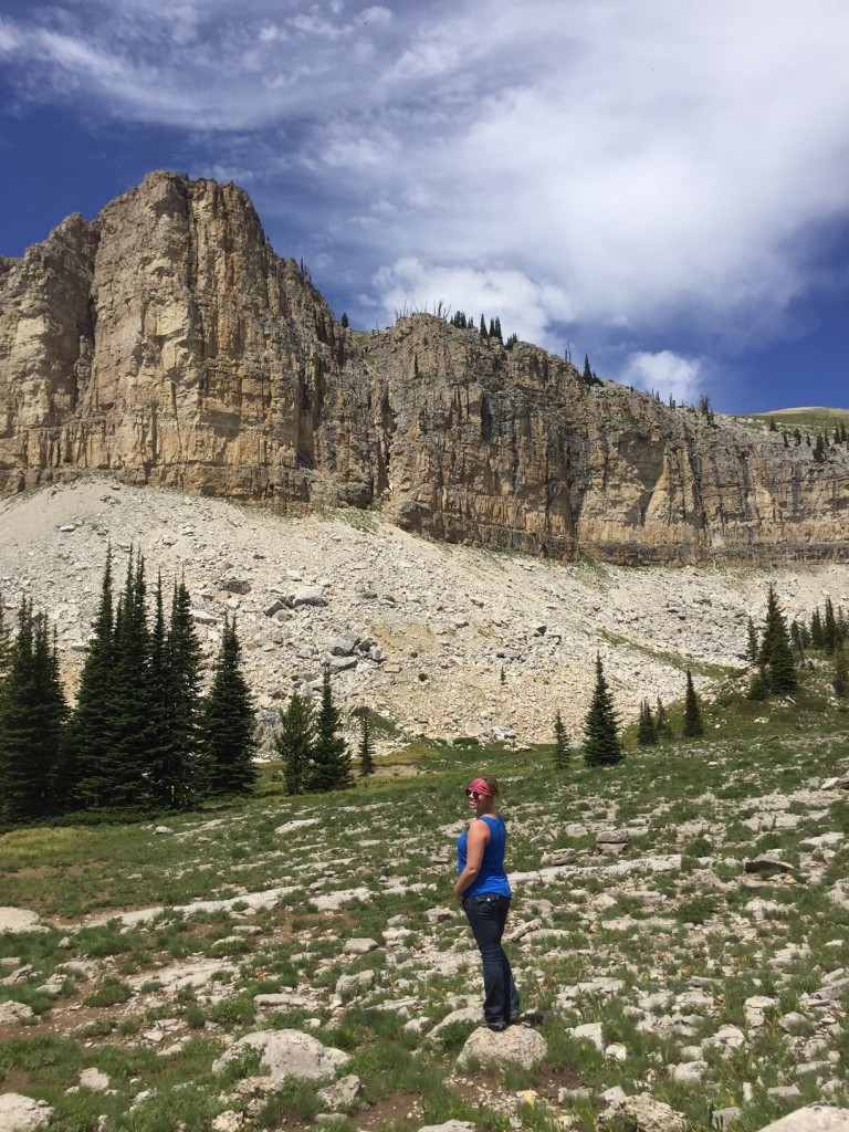 Soaking up the sun and the beauty of this meadow. 