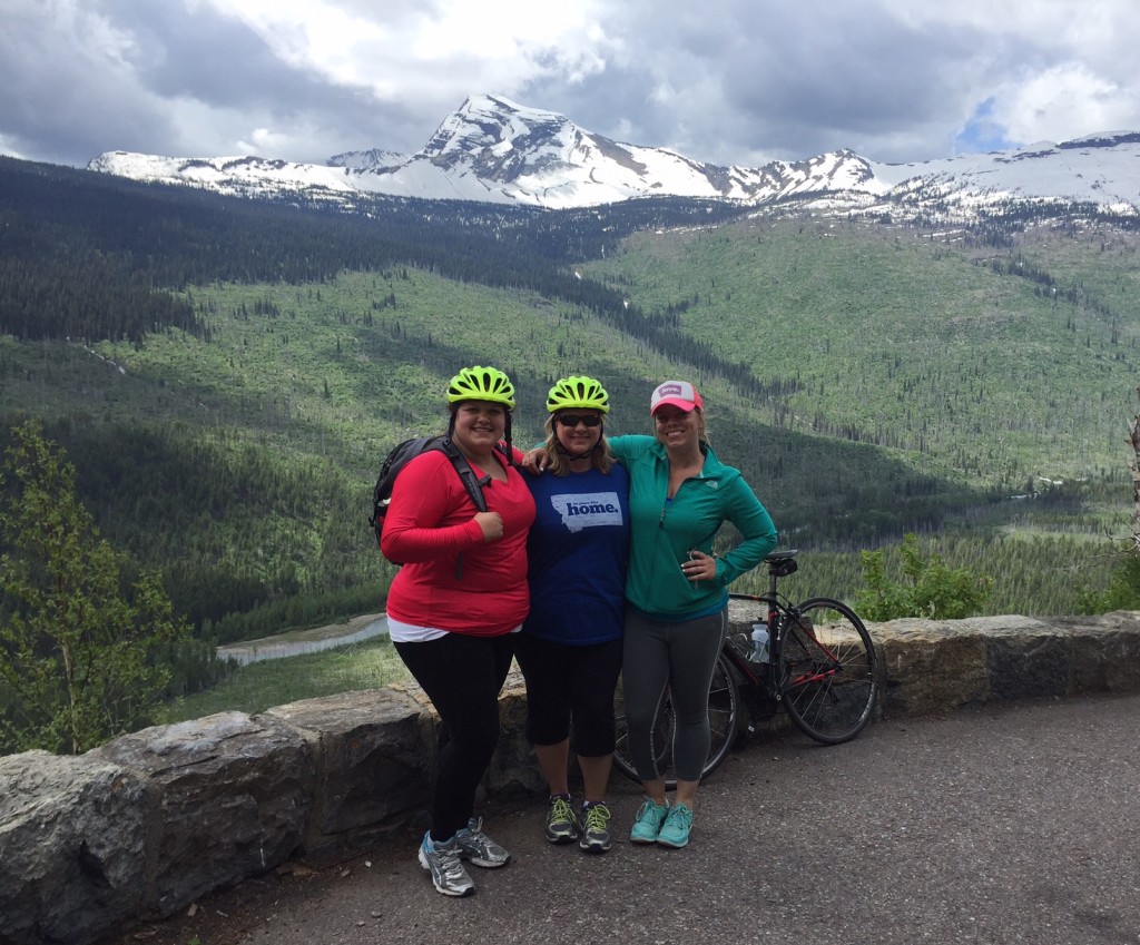 The second bike outing on the Going-to-the-Sun Road in Glacier National Park. 