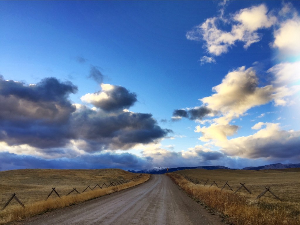 Roads like these are home for me and I drove quite a few of them over the weekend. 