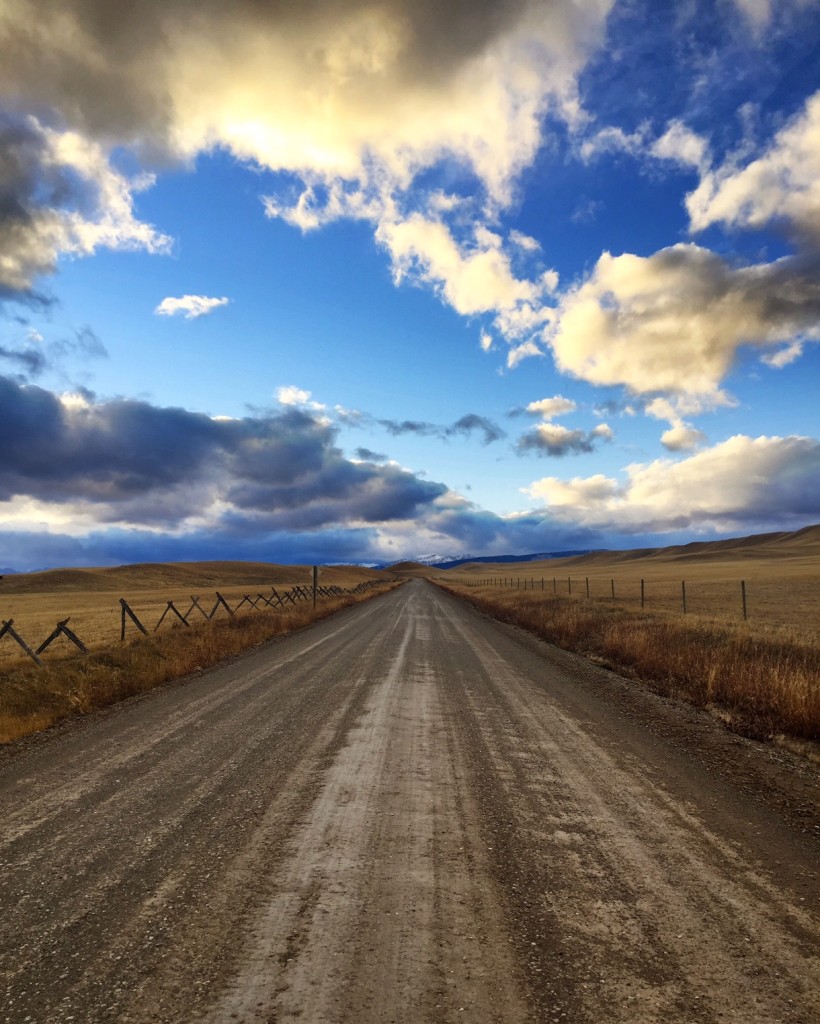 That Montana sky set my heart aflutter. 