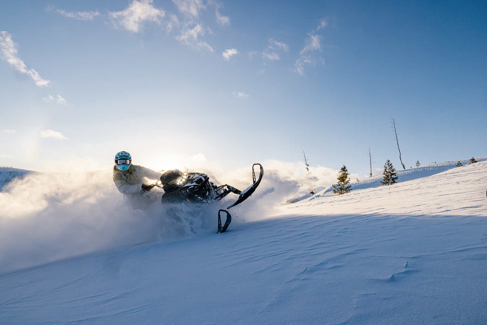 Slay the Snow: Sled Epic Terrain in Western Montana