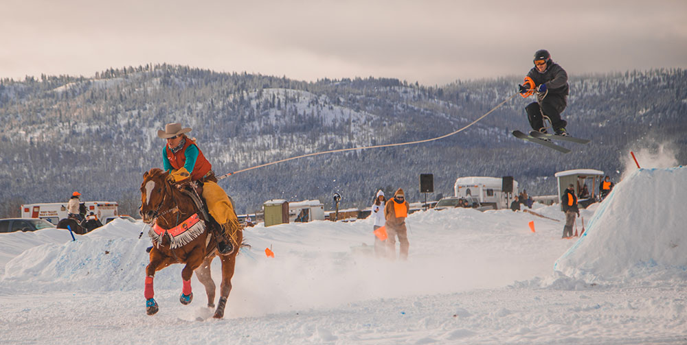 Skijoring Winter in Glacier Country Just Got Even Cooler The