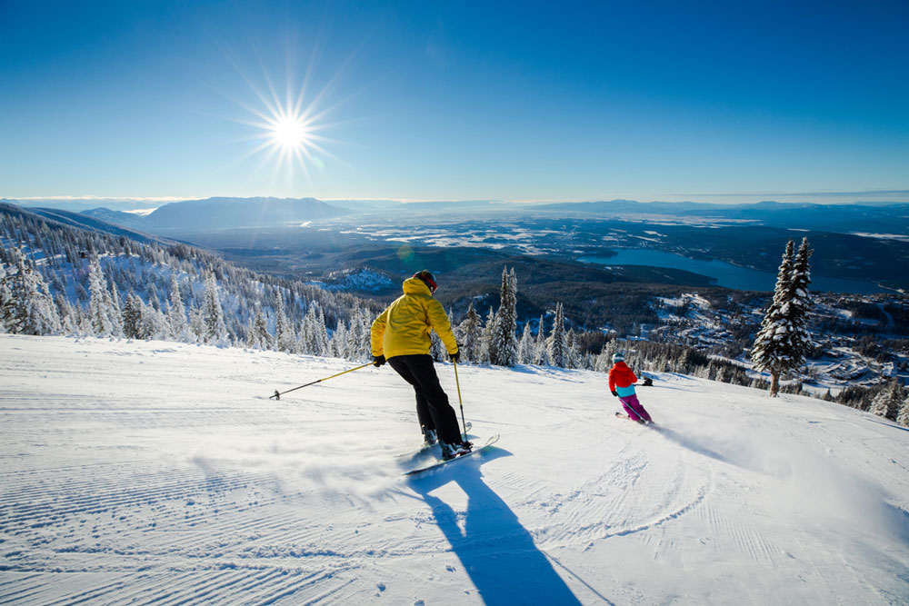 Glacier Country Ski Weekend in Whitefish