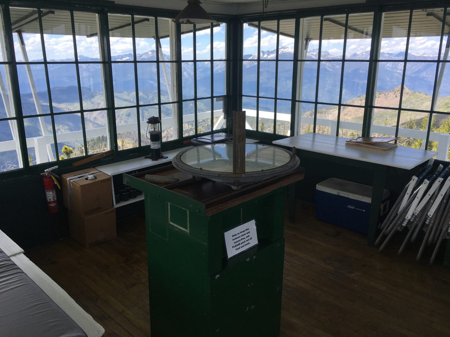 Bird’s Eye View Stay in a Lookout Tower in Western Montana The