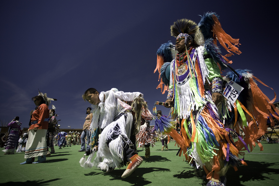 Native American Blackfoot Tribe