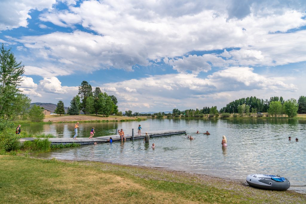 Escape to Tranquility: Montana's Hidden Gem, Frenchtown Pond State Park